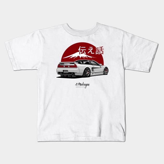 NSX Kids T-Shirt by Markaryan